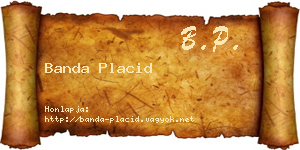 Banda Placid névjegykártya